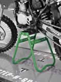 Torque-MX Katlanabilir Motosiklet Sehpası SS3 Yeşil