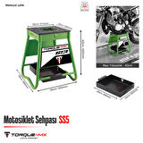 Torque-MX Motosiklet Sehpası SS5 Yeşil