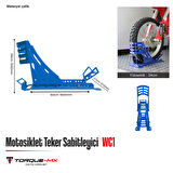 Torque-MX Motosiklet Teker Sabitleyici WC1 Lacivert