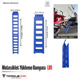 Torque-MX Motosiklet Yükleme Rampası LR1 Lacivert