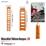 Torque-MX Motosiklet Yükleme Rampası LR1 Turuncu