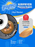 PAPRO Airfryer Pişirme Kağıdı,Fritöz Yağlı Kağıdı 25'li X4 Adet Avantajlı Paket - Toplam 100 Adet