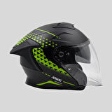 Arwic Skystar Yarım Kask Motosiklet Kaskı - AR836 - ECE-R 22.06