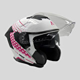 Arwic Skystar Yarım Kask Motosiklet Kaskı - AR836 - ECE-R 22.06