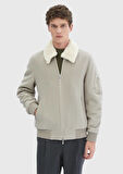 Vizon Regular Fit Casual Dokuma Mont