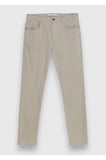 Vizon Düz Dokuma Slim Fit Casual Pamuk Karışımlı Pantolon