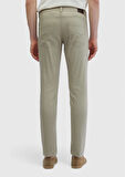 Vizon Düz Dokuma Slim Fit Casual Pamuk Karışımlı Pantolon