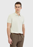 Taş Düz Polo Yaka %100 Pamuk T-Shirt