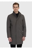 Kahverengi Regular Fit Dik Yaka Casual Dokuma Kaban
