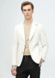 Ekru Fitilli Shirt Shoulder Slim Fit %100 Pamuk Ceket