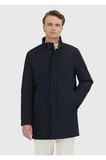 Lacivert Regular Fit Dik Yaka Casual Dokuma Kaban