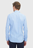 Mavi Regular Fit Dokuma Klasik Pamuk Karışımlı Gömlek