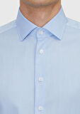 Mavi Regular Fit Dokuma Klasik %100 Pamuk Gömlek