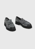 Antrasit Süet Casual Loafer
