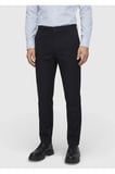 Lacivert Düz Dokuma Jogging Fit Casual Pantolon