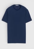 Lacivert Düz T-Shirt