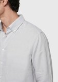 Taş Düz Regular Fit Uzun Dokuma Casual Pamuk Karışımlı Gömlek