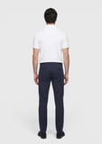 Lacivert Düz Dokuma Regular Fit Casual Pamuk Karışımlı Pantolon