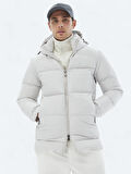 Taş Regular Fit Casual Dokuma Mont
