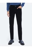 Lacivert Dokuma Slim Fit Kadife Casual Pamuk Karışımlı Pantolon