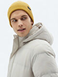 Taş Regular Fit Casual Dokuma Mont