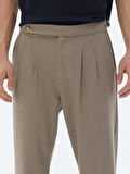 Vizon Dokuma Carrot Fit Casual Pantolon