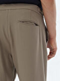 Vizon Dokuma Carrot Fit Casual Pantolon