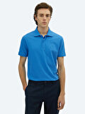 Saks Düz Polo Yaka %100 Pamuk T-Shirt