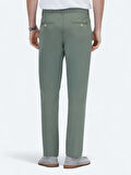 Haki Dokuma Slim Fit Casual Pantolon