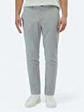 Gri Dokuma Jogging Fit Casual Pantolon
