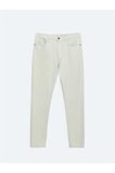 Taş Düz Dokuma Regular Fit Casual Pamuk Karışımlı Pantolon
