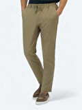 Vizon Düz Dokuma Jogging Fit Casual Pantolon