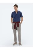 İndigo Düz Regular Fit Casual Gömlek