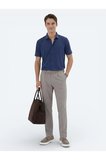 İndigo Düz Regular Fit Casual Gömlek