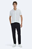 Kip Erkek Desenli Regular Fit Casual Gömlek GM-5872 Beyaz
