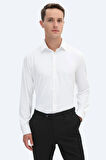 Kip Erkek Regular Fit Casual Gömlek GM-5338 Beyaz