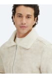 Taş Regular Fit Gömlek Yaka Casual Dokuma Mont
