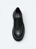Antrasit Deri Smart Casual Ayakkabı