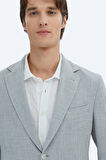 Kip Erkek Desenli Modern Fit Ceket CK-2716 Gri