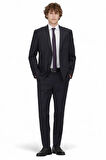 Kip Erkek Modern Fit Yün Karışımlı Takım Elbise TKM-2068 Lacivert