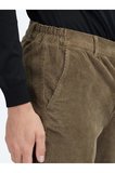 Vizon Fitilli Dokuma Jogging Fit Kadife Casual Pamuk Karışımlı Pantolon