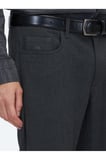 Antrasit Dokuma Slim Fit Casual Pantolon