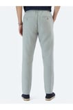 Nil Yeşili Dokuma Jogging Fit Casual Pamuk Karışımlı Pantolon