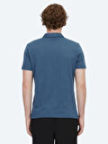 Lacivert Polo Yaka %100 Pamuk T-Shirt