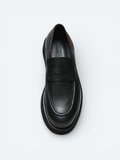 Antrasit Deri Smart Casual Ayakkabı