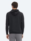 Siyah Kapüşonlu Sweatshırt