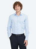 Mavi Regular Fit Dokuma Klasik %100 Pamuk Gömlek