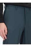 Haki Düz Dokuma Regular Fit Casual Pantolon