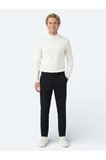 Lacivert Dokuma Jogging Fit Casual Pantolon