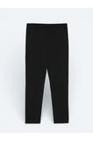 Siyah Dokuma Jogging Fit Casual Pantolon